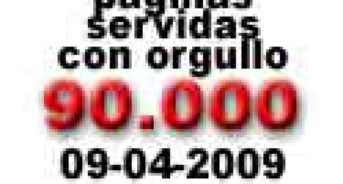 Más de 90.000 páginas servidas con orgullo