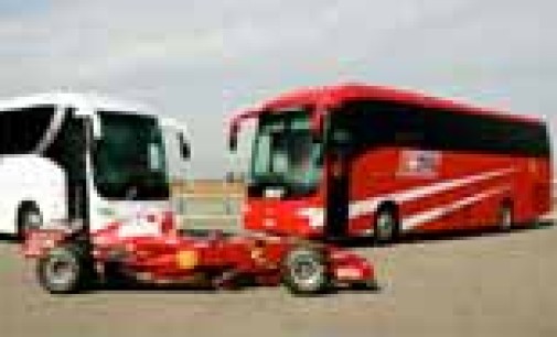 Consejos para los que quieran montar sitios web: atención con los autobuses en la Fórmula 1