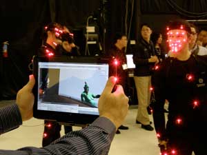 HP workstations used in motion capture