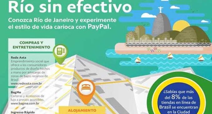 Río sin efectivo, el futuro del turismo, según PayPal